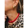 Bonnie studios Bs1000 bieber drops earring Geel One Size Female