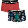 Muchachomalo Heren 2-pack trunks money & gamble Print / Multi Small Male