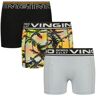 Vingino Jongens ondergoed 3-pack boxers palm deep Zwart One Size Male