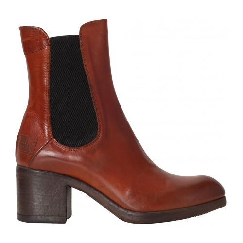 Walk in the Park WP1252-952/I21 Cognac kleurige leren laars (Macai Cognac) Cognac 37 Female