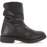 Poelman Leren enkelboot met ritssluiting enkelboots dames Zwart 41 Female