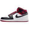 Nike Air jordan 1 mid gym red black toe (gs) Rood 36,5 Female