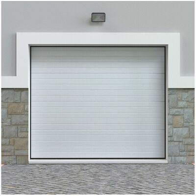 VENTE-UNIQUE Noria Witte Rille Sectionale Garagedeur - Type Garage VENTE-UNIQUE Noria Witte Rille Sectionale Garagedeur - Type Garage