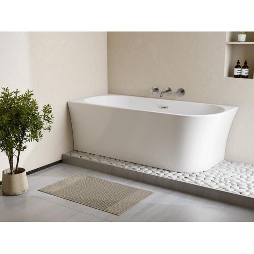 Shower & Design Hoekbad - 201 L - 150 x 75 x 59 cm - Wit - Acryl - Hoek links - PONTICOLA