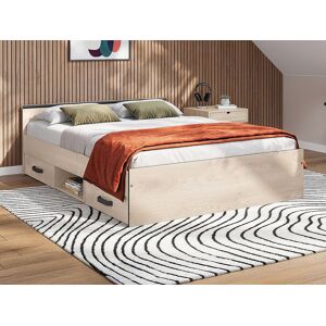 Vente-unique PABLO Bed met opbergruimte - 140x190cm Vente-unique PABLO Bed met opbergruimte - 140x190cm
