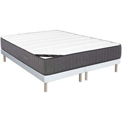 Palacio Audace 180x200 bedset - 7-zones pocketvering, hoge veerkracht schuim Palacio Audace 180x200 bedset - 7-zones pocketvering, hoge veerkracht schuim
