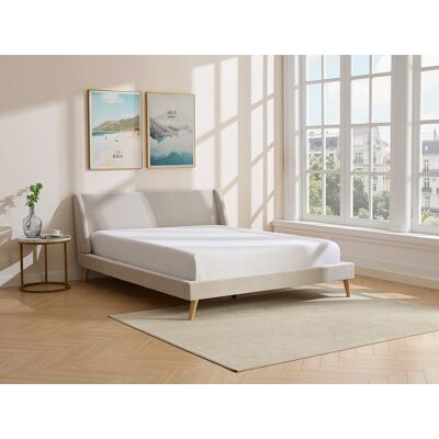 Vente-unique Bedenict Scandinavisch designbed - 180x200 - Polyester Vente-unique Bedenict Scandinavisch designbed - 180x200 - Polyester