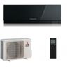 Mitsubishi 2.5 kW Mono Split MSZ-EF25VGKB MUZ-EF25VG Air Conditioner Wand Premium Zwart 9000 Btu WiFi R-32 A+++ A++