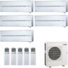 Mitsubishi Air Conditioner Penta Split Diamond Wit 9+9+9+9+9 MSZ-LN-VG2V WiFi A++ A+ MXZ-5F102VF 2.5+2.5+2.5+2.5+2.5 kW