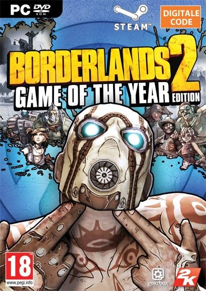 Borderlands 2 GOTY Game of the Year Steam Digital Key Version