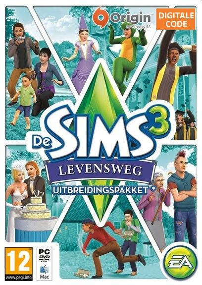 Electronic Arts De Sims 3 Levensweg Uitbreidingspakket Origin key Digitale Download