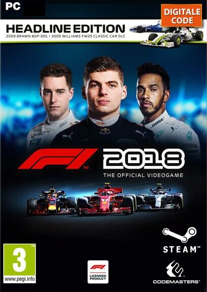 Electronic Arts F1 2018 Headline Edition PC Steam  Download CDKey/Code