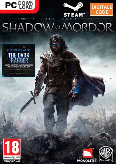 Steam Middle-Earth: Shadow of Mordor PC Steam CDkey / Download