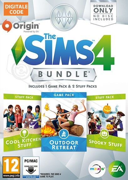 Electronic Arts De Sims 4 Bundel Pakket 2 Uitbreidingen Origin Digitale Download  CDKey