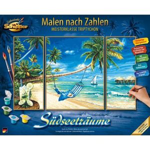 Schipper Schilderen op nummer Meesterklasse Drieluik - Zuidzeedromen Made in Germany  - 44.99 - multicolor