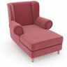 Max Winzer® Oorfauteuil MADELEINE om jezelf te ontwerpen roze Samtvelours