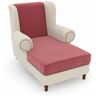 Max Winzer® Oorfauteuil MADELEINE om jezelf te ontwerpen roze Samtvelours