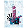 Komar Wandfolie Hawkeye Comic Classic 50x70 cm (breedte x hoogte), zelfklevende wandtattoo (1 stuk) multicolor