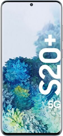 Samsung Galaxy S20+ 5G Smartphone (16,95 cm / 6,7 inch, 128 GB, 12 MP Camera)  - 1049.00 - blauw