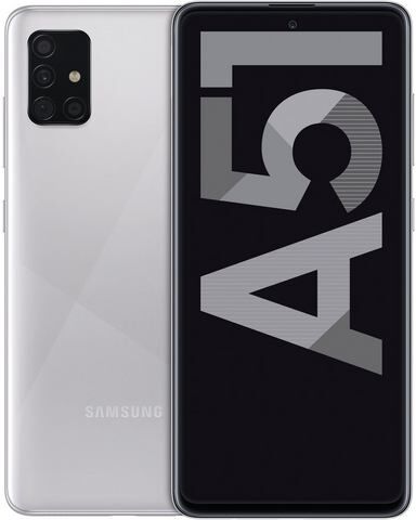 Samsung smartphone Galaxy A51  - 365.96 - zilver