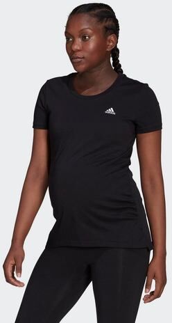 adidas Performance NU 15% KORTING: adidas Performance trainingsshirt »W MAT T«  - 24.99 - zwart - Size: Extra Small