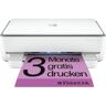 All-in-oneprinter ENVY 6020e AiO Printer A4 color 7ppm inclusief 3 maanden gratis printen met hp instant ink wit