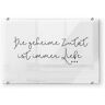 Wall-Art Keukenwand Quote Geheime Zutat ist Liebe (1-delig) multicolor 80 cm x 60 cm