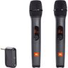 JBL Microfoon Wireless Microphone 2 microfoons en 1 dongel (set) zwart