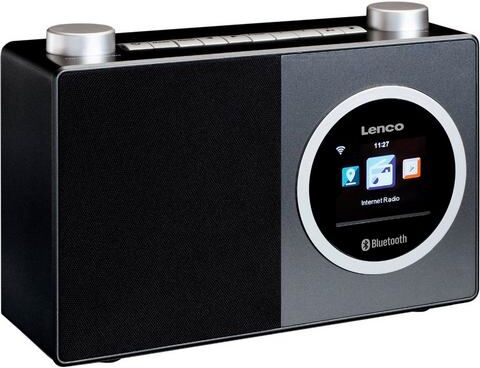 Lenco internetradio »DIR-70« (Digitalradio (DAB+),FM-Tuner, 3 Watt)  - 74.22 - zwart