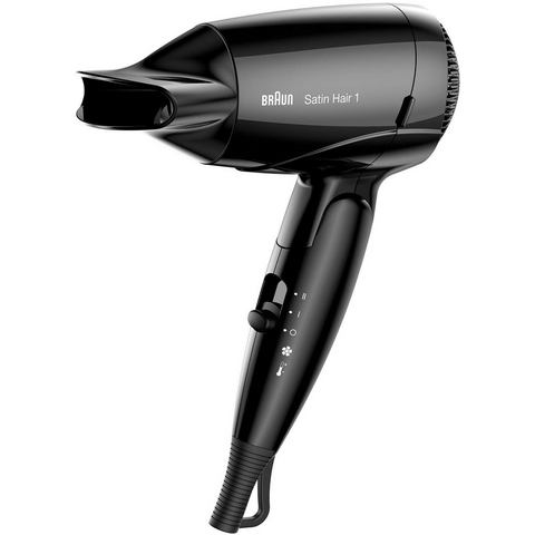 Braun Haardroger Satin Hair 1 HD 130 solo  - 19.99 - zwart