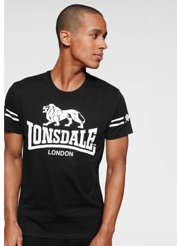 Lonsdale NU 15% KORTING: Lonsdale T-shirt »ALDEBURGH«  - 19.99 - zwart - Size: Small