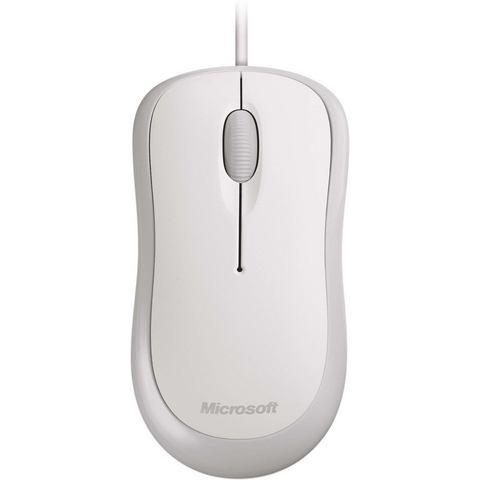 Microsoft Basic Optical Mouse muis  - 9.99 - wit