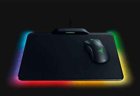 Razer »Mamba + Firefly Hyperflux« gaming-muis (met snoer, inductief, 16000 dpi)  - 279.49 - zwart