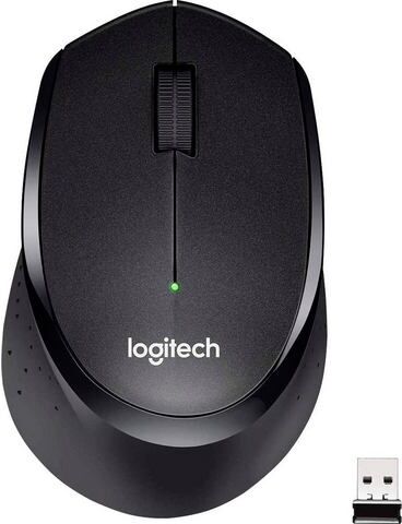 Logitech »M330 Silent Plus Black« muis  - 29.21 - zwart