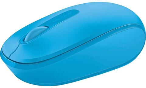 Microsoft »Wireless Mobile Mouse 1850 Cyan Blue« muis  - 14.99 - blauw