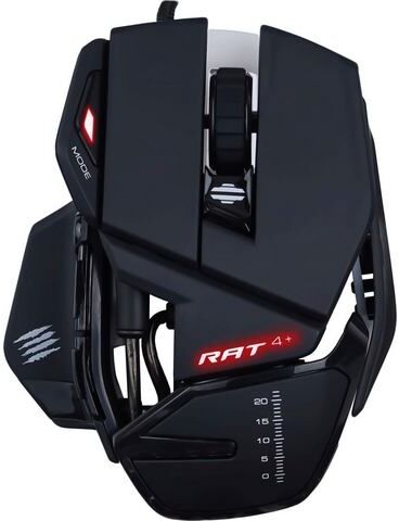 Mad Catz »R.A.T. 4+« gaming-muis (met snoer, 7200 dpi)  - 54.16 - zwart