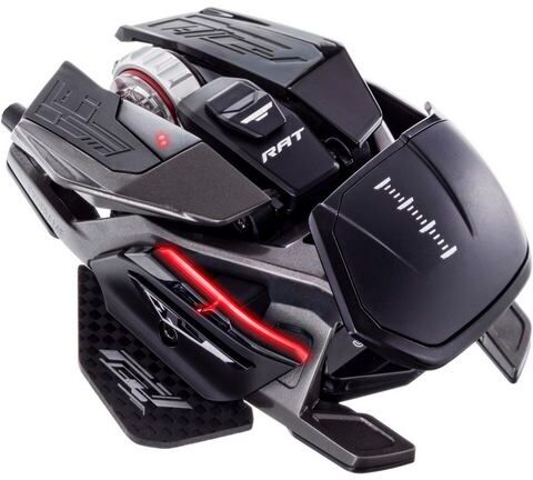 Mad Catz »R.A.T. X3 Black« gamingmuis (met snoer, 16.000 dpi)  - 219.99 - zwart