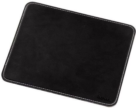 Hama Muismat mousepad in chique leer-look, zwart »voor optische en lasermuizen«  - 9.99