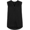 Lascana Tanktop met zilverkleurige studsdetails zwart 32/34;36/38;40/42;44/46