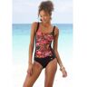 Lascana Badpak met jungle-look en modellerend effect roze 38;40;42;44;46;48