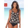 Lascana Beugeltankini in een trendy design zwart 38;40;42;50