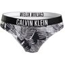 Calvin Klein Swimwear Bikinibroekje CLASSIC BIKINI-PRINT in een look met patroon zwart Extra Small