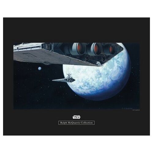 Komar Poster Star Wars Classic RMQ Hoth omloopbaan multicolor 50 cm x 40 cm