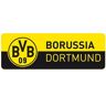 Wall-Art Wandfolie Voetbal Borussia Dortmund 09 logo banner (1 stuk) geel 160 cm x 53 cm x 0,1 cm