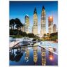 Wall-Art Poster Petronas Towers Nacht (1 stuk) multicolor 50 cm x 60 cm x 0,1 cm