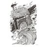 Komar Artprint Star Wars Boba Fett Drawing Kinderkamer, slaapkamer, woonkamer multicolor 50 cm x 70 cm