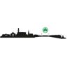 Wall-Art Wandfolie Voetbalclub SpVgg Greuther Fürth skyline (1 stuk) multicolor 180 cm x 30 cm x 0,1 cm