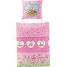 Prinzessin Lillifee Kinderovertrekset Ree Fijnflanel, 100% katoen, Lillifee, gemakkelijk in onderhoud (2-delig) roze 1x 135x200 cm