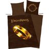 Der Herr der Ringe Tweezijdig te gebruiken overtrekset The Lord of the Rings met een geweldig motief (2-delig) multicolor