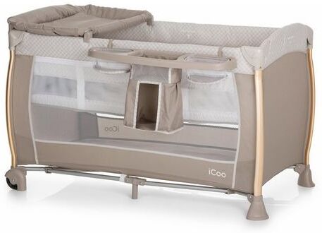 iCoo campingbed met draagtas, »Starlight Diamond Beige«  - 139.99 - beige - Size: ligoppervlak: 60X120 cm